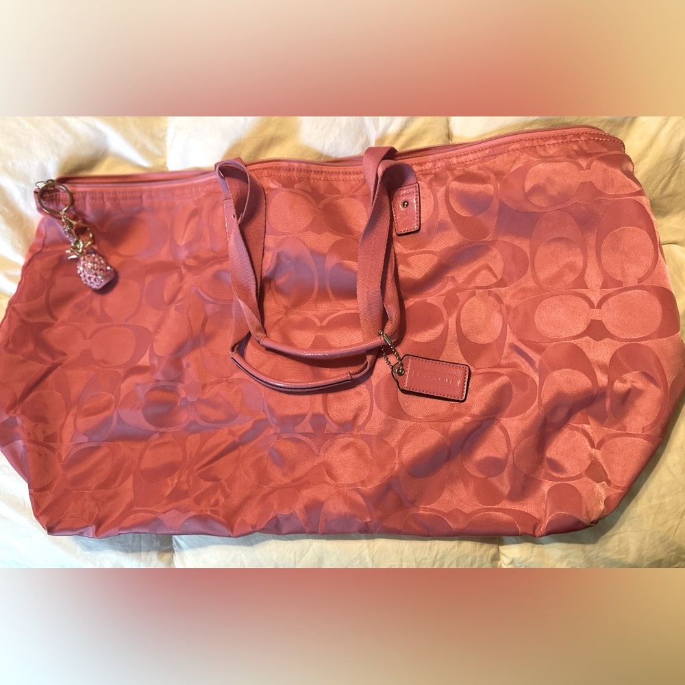 Pink Coach Weekender